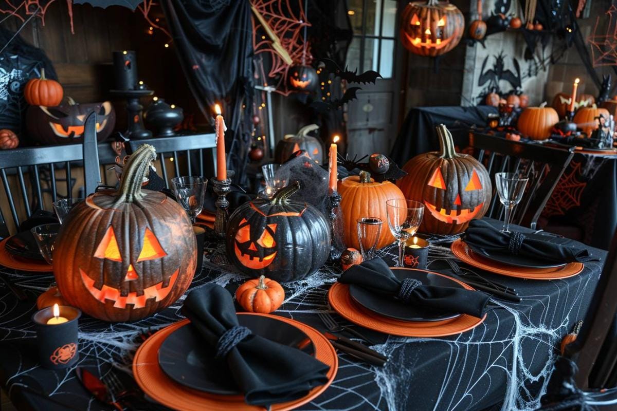 Comment décorer sa table pour Halloween : idées effrayantes et originales pour la salle à manger