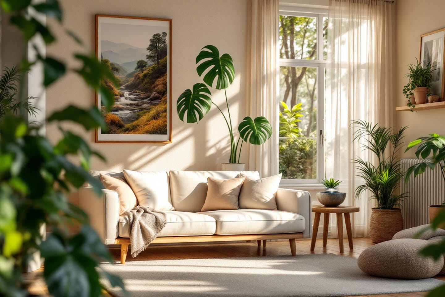 Intégrer la nature dans votre intérieur pour un bien-être durable