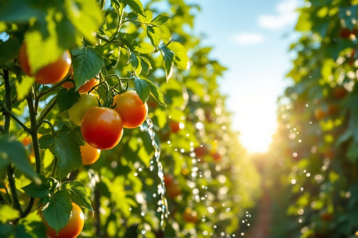 Comment arroser les tomates pour une récolte juteuse et savoureuse