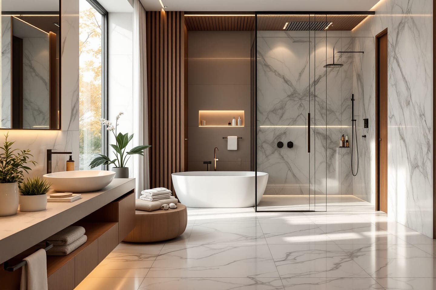 creez une salle bain elegante fonctionnelle qui vous ressemble 1