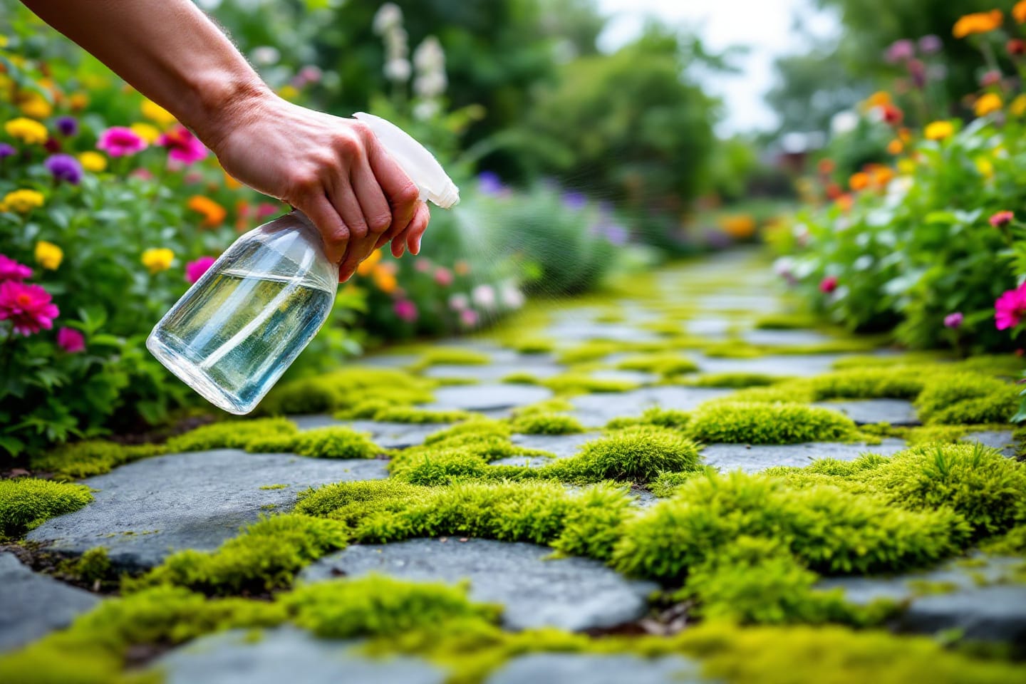 lutte efficace contre mousse avec anti mousse naturel vinaigre bicarbonate 2
