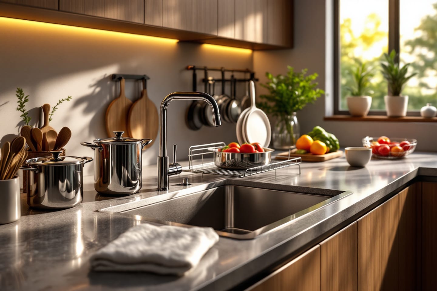 quel evier choisir pour une cuisine fonctionnelle esthetique 1