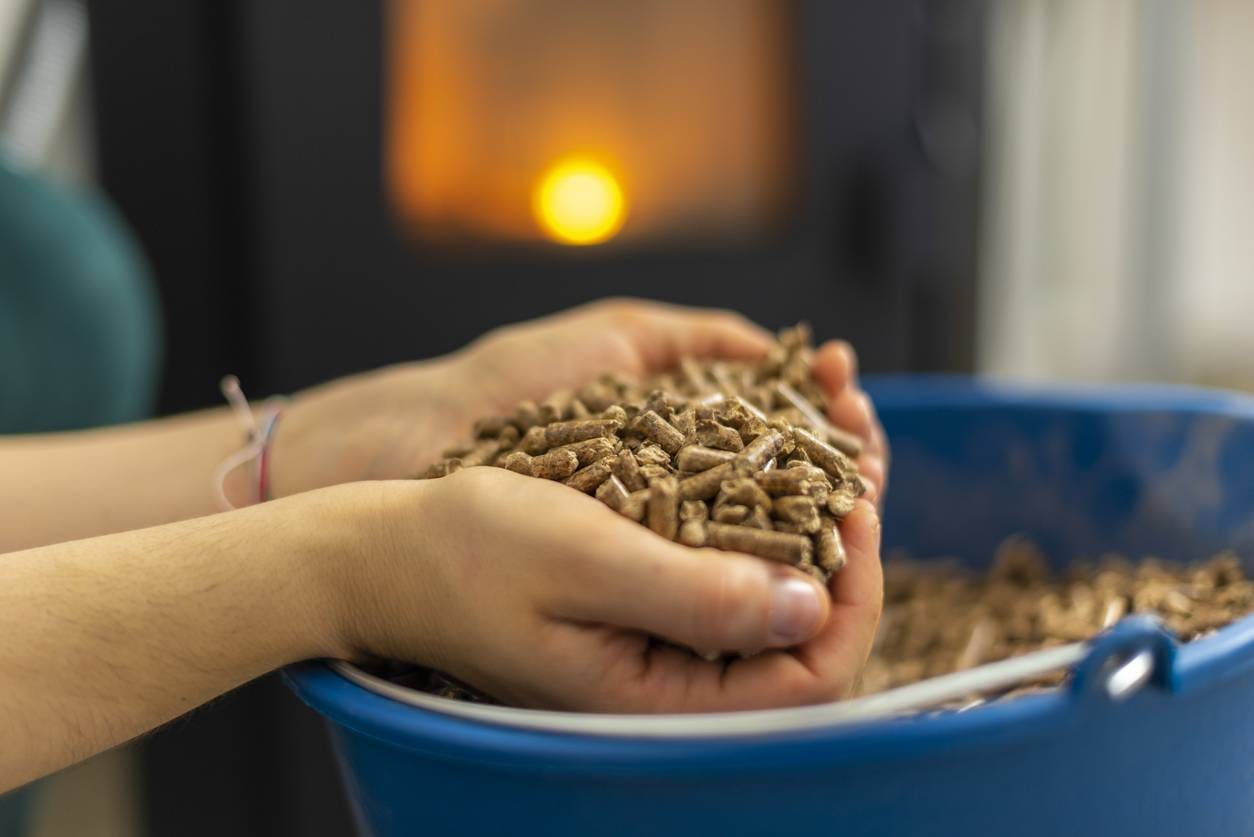 Chauffage, pellets de bois