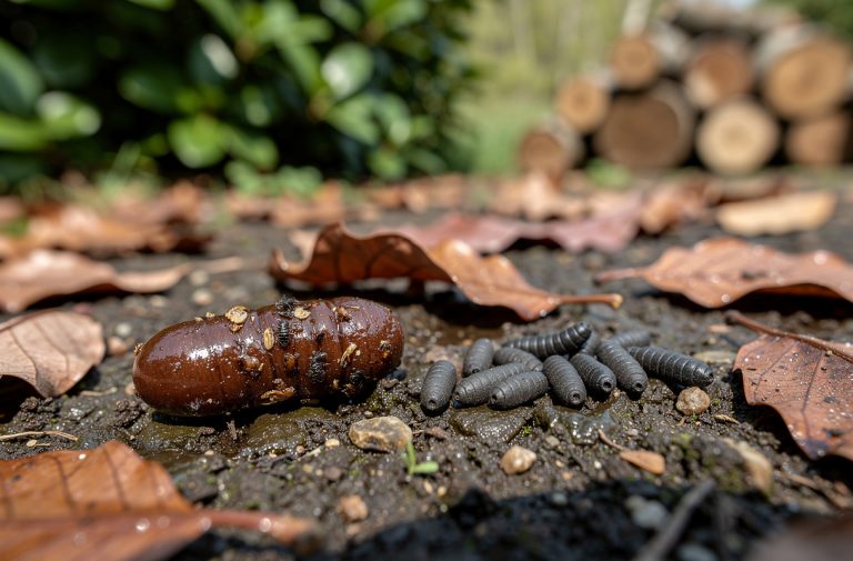 Distinguer les crottes de rat de celles de hérisson dans son jardin est essentiel pour adopter la bonne intervention. Les crottes de hérisson mesurent 2 à 5 cm, sont cylindriques à extrémités arrondies, noires ou brunes, souvent brillantes et contiennent des fragments d’insectes. Les crottes de rat, plus petites (1 à 2 cm), sont pointues aux deux bouts, émises en grand nombre et dégagent une odeur forte, indicateur d’une infestation à traiter rapidement.