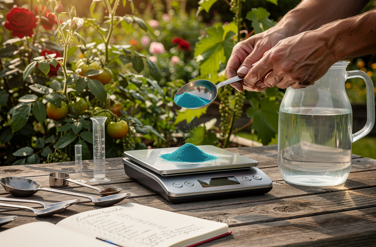 Le dosage exact de la bouillie Bordelaise est essentiel pour maintenir un jardin en pleine santé, car il permet de protéger efficacement les plantes contre les maladies fongiques tout en évitant l’accumulation néfaste de cuivre dans le sol. Une préparation précise garantit la vigueur du potager et des fruitiers, tout en respectant l’environnement et la biodiversité du jardin.