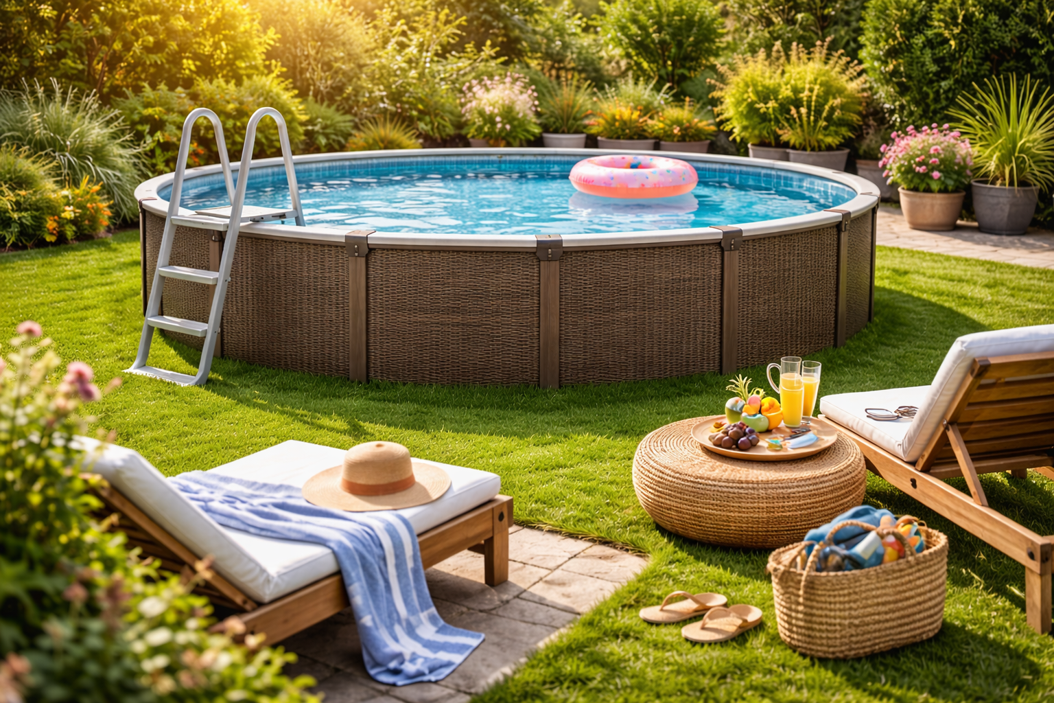 Installer une piscine chez soi sans gros travaux : les solutions simples à envisager cet été